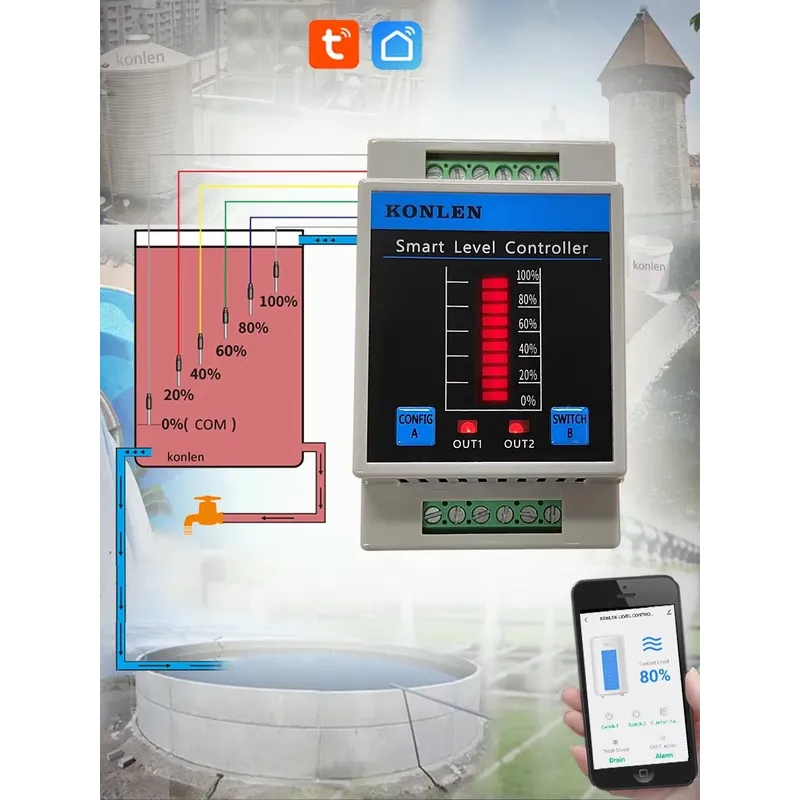 Czujnik poziomu wody KONLEN WI – Water Alarm Sensor recenzja i cena